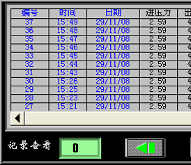 智能无负压供水控制系统数据查询...